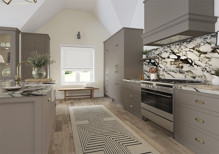 Windermere, Oyster - Twist&Fit Roman Blind - Image 7